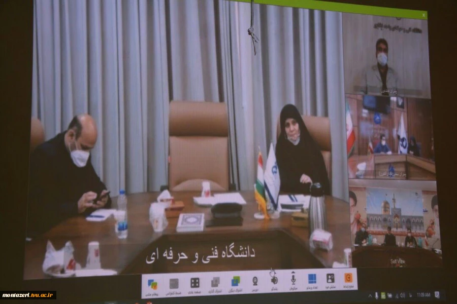 جلسه بررسی طرح تحول خوابگاهها در منطقه 9دانشگاه فنی وحرفه ای 
به میزبانی دانشکده فنی شهید منتظری  2