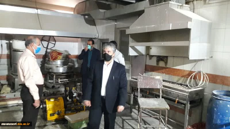 بازدید سرپرست دانشگاه فنی و حرفه ای استان خراسان رضوی از مرکزرفاهی و خوابگاهی پیام 3