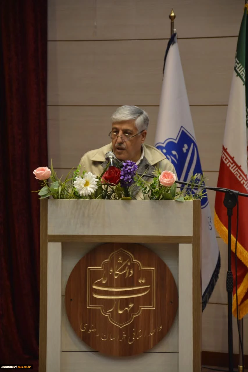 سخنرانی دکتر روشن، مشاور عالی وزیر علوم، تحقیقات و فناوری در همایش بسیج اساتید دانشگاه ملی مهارت کشور 3