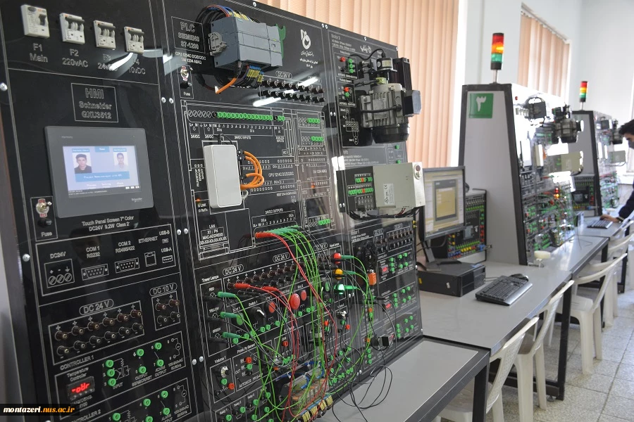 افتتاح آزمایشگاه PLC در دانشکده شهید منتظری 4