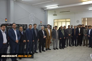 افتتاح آزمایشگاه PLC در دانشکده شهید منتظری 5
