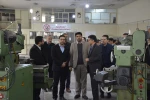 بازدید مدیرکل دفتر پشتیبانی امور فناوری وزارت علوم از حوزه‌های فناوری دانشگاه ملی مهارت مشهد 6