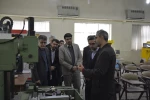 بازدید مدیرکل دفتر پشتیبانی امور فناوری وزارت علوم از حوزه‌های فناوری دانشگاه ملی مهارت مشهد 7