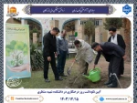 برگزاری آیین درختکاری در دانشگاه ملی مهارت استان خراسان رضوی 2
