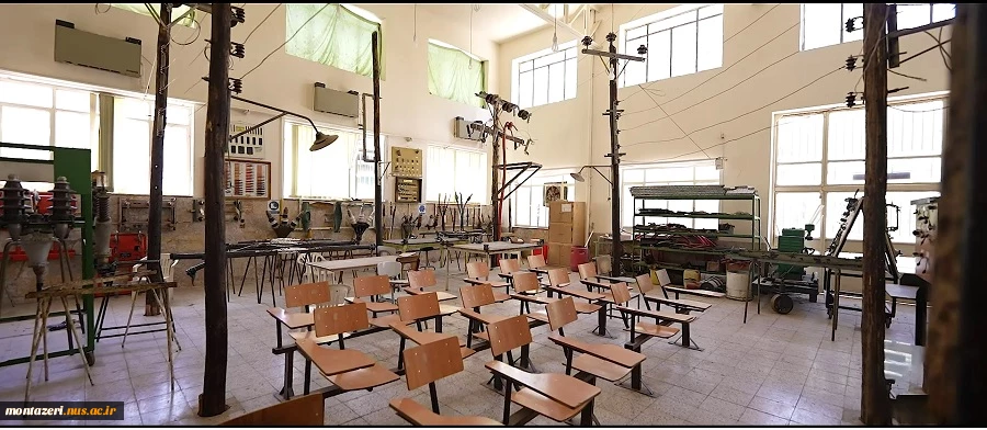 کارگاه کابل و شبکه هوایی 3