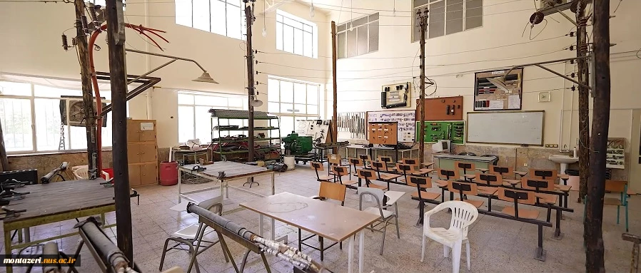 کارگاه کابل و شبکه هوایی 4