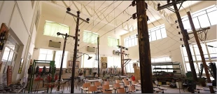 کارگاه کابل و شبکه هوایی 6