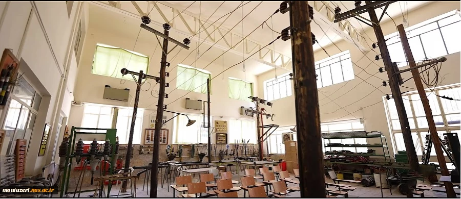 کارگاه کابل و شبکه هوایی 6