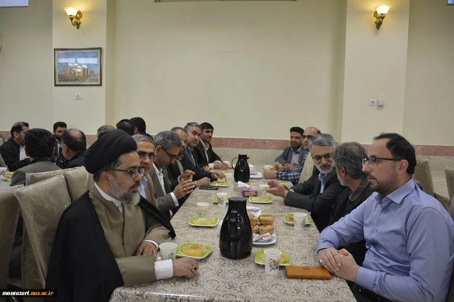 دیدار نوروزی اساتید و کارکنان دانشکده شهید منتظری 7