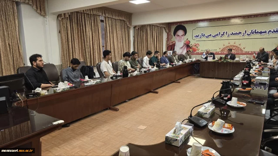 نشست مشترک انجمن‌های علمی دانشکده منتظری با سرپرست دانشگاه ملی مهارت خراسان رضوی 5