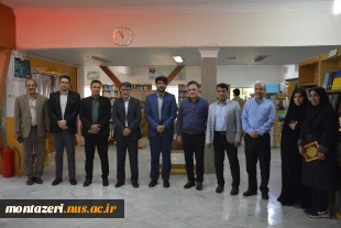 تقدیر از سرکار خانم مباشری به مناسبت روز جهانی کتاب 3
