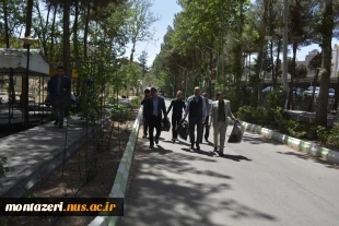 برگزاری آیین پاکسازی محیط زیست در دانشکده شهید منتظری 3