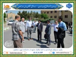 بازدید مسئولان فرمانداری و اداره ترافیک مشهد از دانشکده شهید منتظری برای بررسی ایجاد پارکینگ دانشجویی 2