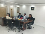 بازدید مسئولان دانشگاه ملی مهارت استان خراسان رضوی از شرکت فرش مشهد 6