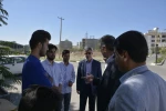 بازدید رئیس دانشگاه ملی مهارت از حوزه برگزاری امتحانات پایان ترم دانشکده شهید منتظری 7