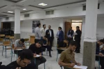 بازدید رئیس دانشگاه ملی مهارت از حوزه برگزاری امتحانات پایان ترم دانشکده شهید منتظری 10