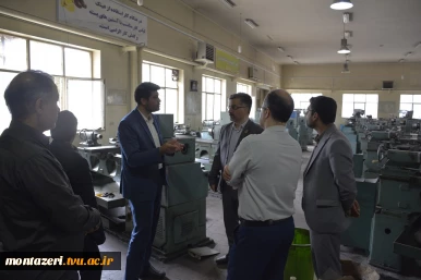 حضور سرپرست پارک علم و فناوری خراسان ر ضوی در دانشگاه ملی مهارت استان خراسان رضوی 4