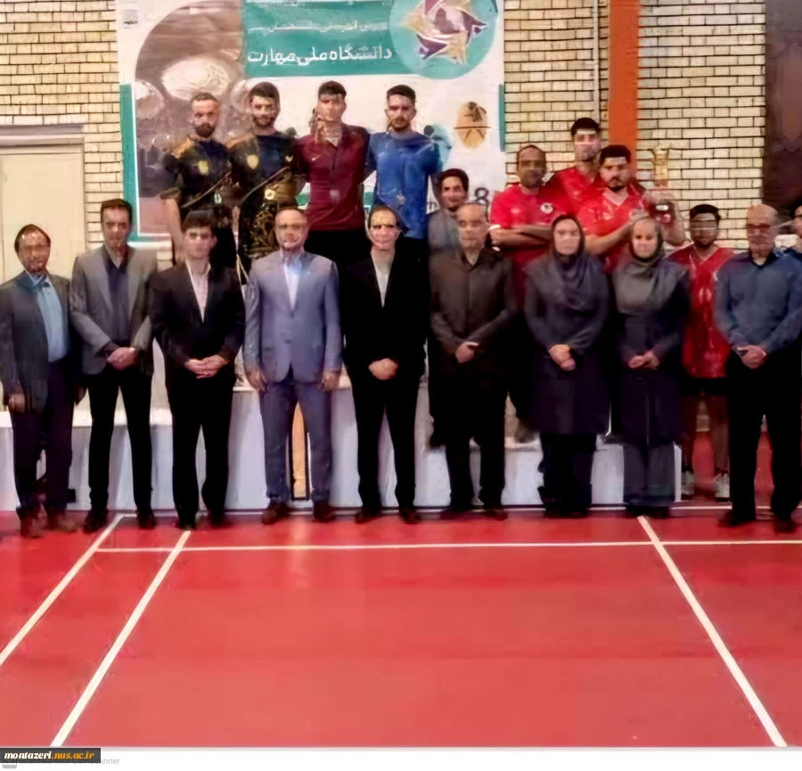درخشش دانشجویان خراسان بزرگ در بیست و هشتمین المپیاد ورزش قهرمانی دانشجویان پسر دانشگاه ملی مهارت 3