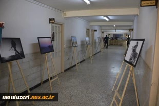 برپایی نمایشگاه عکس مرزبانی به مناسبت هفته دفاع مقدس در دانشکده منتظری 5
