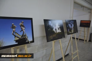 برپایی نمایشگاه عکس مرزبانی به مناسبت هفته دفاع مقدس در دانشکده منتظری 11