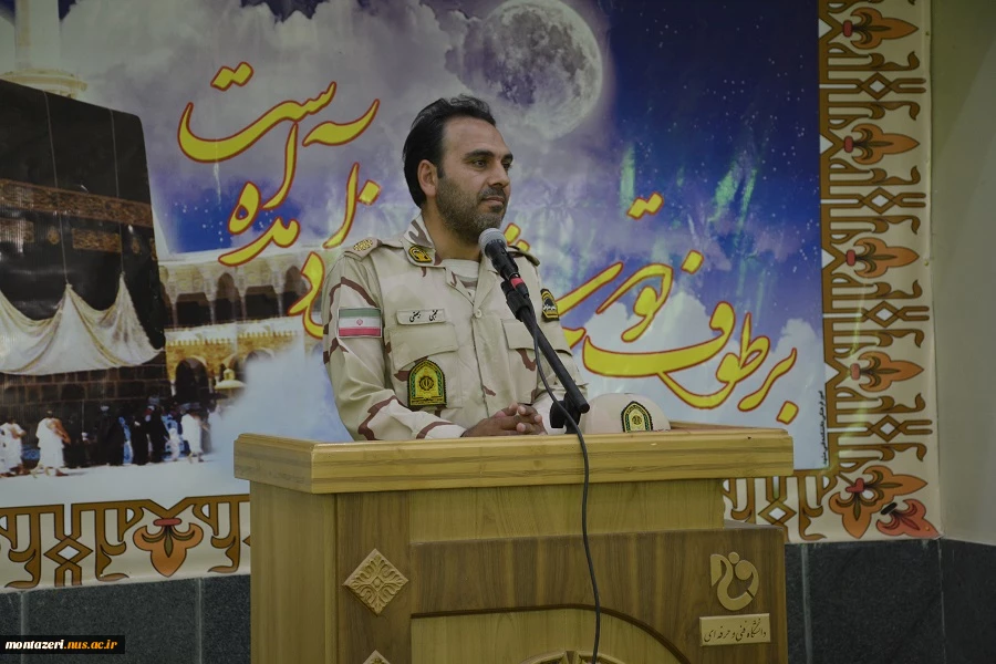 تقدیر از سرگرد مجتبی بیهقی، معاون فرهنگی و اجتماعی فرماندهی مرزبانی خراسان رضوی  3
