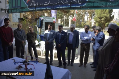 بازدید هیأت رئیسه و مسئولان از غرفه‌های دانشجویی دانشکده منتظری هم‌زمان با آغاز سال تحصیلی 8