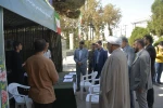 بازدید هیأت رئیسه و مسئولان از غرفه‌های دانشجویی دانشکده منتظری هم‌زمان با آغاز سال تحصیلی 10