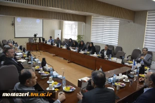 جلسه هیئت رئیسه دانشگاه ملی مهارت با روسای مراکز استان خراسان رضوی 2