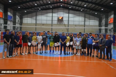 تیم «رعد» قهرمان مسابقات والیبال هفته تربیت بدنی شد 9