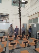 بازدید تیم ناتک خراسان رضوی از دانشکده شهید منتظری مشهد برای ارزیابی جامع عملکرد 4