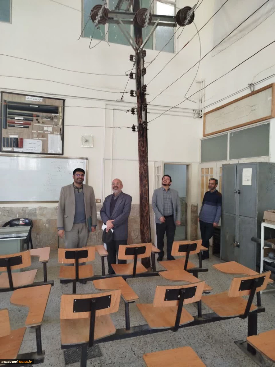 بازدید تیم ناتک خراسان رضوی از دانشکده شهید منتظری مشهد برای ارزیابی جامع عملکرد 4