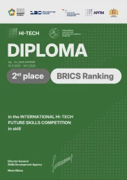 موفقیت تیم‌های دانشگاه ملی مهارت خراسان‌رضوی در مسابقات بریکس ۲۰۲۵ روسیه 2