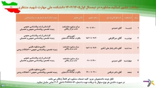 برنامه مرکز مشاوره