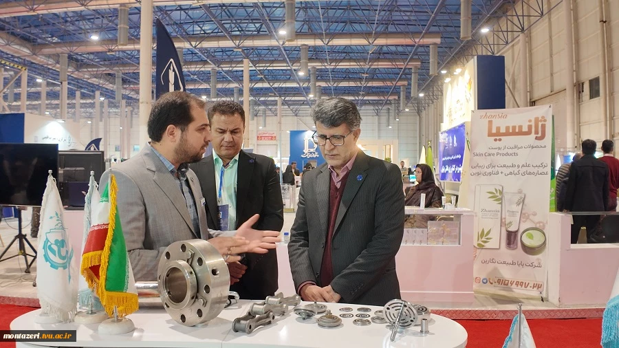 حضور فعال دانشگاه ملی مهارت خراسان رضوی در بیست‌وششمین نمایشگاه دستاوردهای پژوهشی و فناوری 3