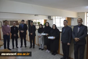 تجلیل از بانوان همکار حوزه آموزش دانشکده به مناسبت میلاد حضرت زهرا(س) و روز زن 3