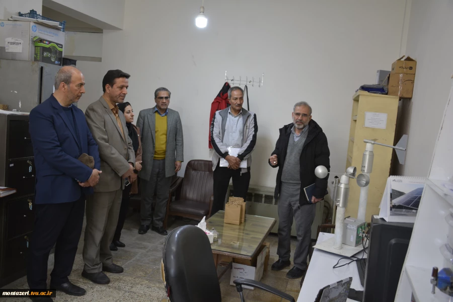 بازدید مسئولان سازمان هواشناسی خراسان رضوی از دانشگاه ملی مهارت استان و مرکز رشد 7