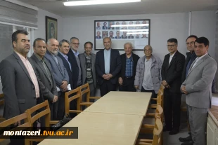 بازگشت به خاطرات؛ دیدار صمیمانه دکتر قامتی با اساتید خود در دانشکده منتظری پس از ۳۸ سال 5