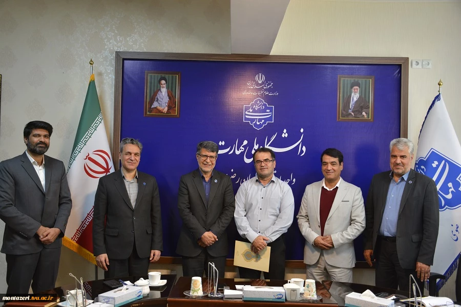 صدور احکام انتصاب در دانشگاه ملی مهارت خراسان رضوی 6