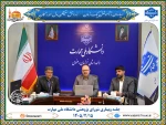 برگزاری جلسه وبیناری شورای پژوهشی دانشگاه ملی مهارت با حضور دکتر مهرداد احمدی در خراسان رضوی  2