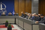 حضور دکتر سعید احمدی در کنار مقام عالی وزارت در جلسه کمیته دانشگاهیان ستاد برگزاری مراسم وداع، تشییع و تدفین آقای شهید ایران 2