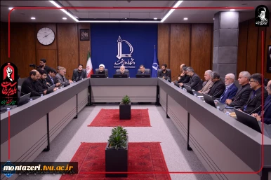 حضور دکتر سعید احمدی در کنار مقام عالی وزارت در جلسه کمیته دانشگاهیان ستاد برگزاری مراسم وداع، تشییع و تدفین آقای شهید ایران 3