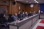 حضور دکتر سعید احمدی در کنار مقام عالی وزارت در جلسه کمیته دانشگاهیان ستاد برگزاری مراسم وداع، تشییع و تدفین آقای شهید ایران 6