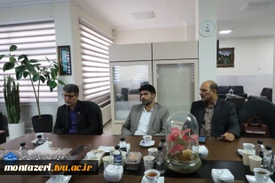 تحولی در مدل تعامل صنعت و دانشگاه؛ بررسی راهکارهای عملی توسعه دانشگاه و ترسیم نقشه راه «استقرار در محیط‌های عملیاتی صنعت» در دیدار رئیس دانشگاه ملی مهارت واحداستانی با مدیرکل صمت خراسان رضوی  3