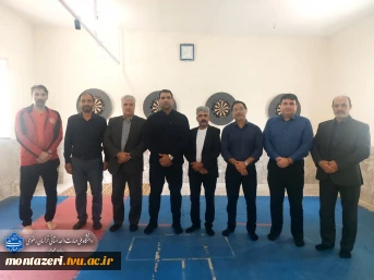 برگزاری مسابقات پرتاب دارت کارکنان دانشکده شهید محمد منتظری 2