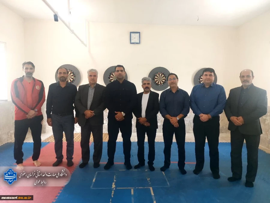 برگزاری مسابقات پرتاب دارت کارکنان دانشکده شهید محمد منتظری 2
