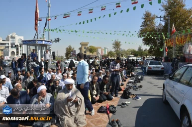 دانشکده شهید منتظری مشهد میزبان امتداد «زنجیره انسانی جان‌فدا» در حمایت از میهن و ایران 2